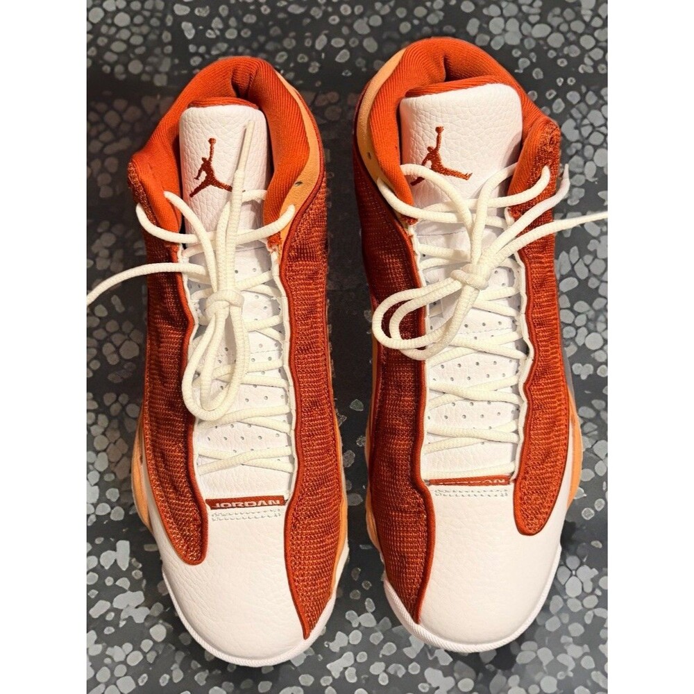Nike Air Jordan 13 Retro Dune Red Men's Shoes Sneakers Size 10.5 DJ5982-601 - Picture 3 of 5